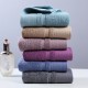 Factory-direct towels. Adult 120g thickened long-staple cotton face washcloth for hotels, wholesale with embroidered logos.