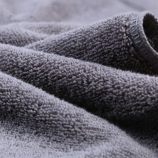 Factory direct sale, long-staple cotton thickened bath towels, pure cotton, absorbent for adult hotels, wholesale with embroidered logos, super soft.