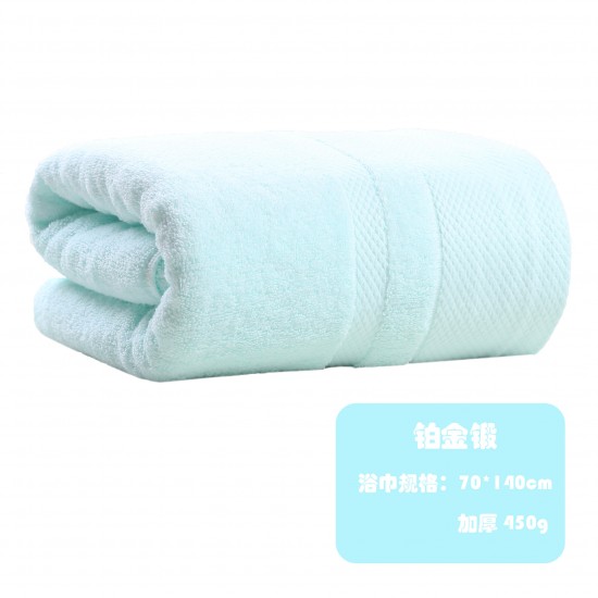 Factory direct sale, long-staple cotton thickened bath towels, pure cotton, absorbent for adult hotels, wholesale with embroidered logos, super soft.