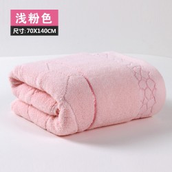 Factory-made wholesale, soft, absorbent, and thickened cotton bath towels for hotels and household linens.