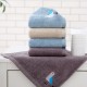 Factory direct sale of soft, absorbent, embroidered cotton face wash towels, thickened, custom logo for home use.