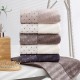 Factory direct sale of popular wide satin absorbent cotton towels, polka dot thickened face wash towels, gauze face towels, wholesale and custom.