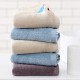 Factory direct sale of soft, absorbent, embroidered cotton face wash towels, thickened, custom logo for home use.