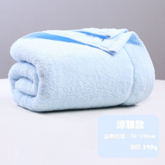 Manufacturer-wholesome, pure cotton bath towel, solid, off-season, hotel, home, logo-embroidered, soft and skin-friendly