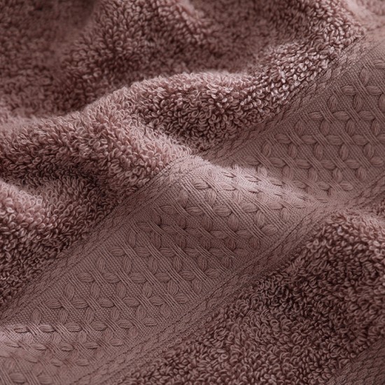 Factory-direct five-star hotel satin-lined pure cotton towels, extra-thick face towels, custom-logo pure cotton bath towels.