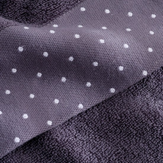 Factory direct sale of popular wide satin absorbent cotton towels, polka dot thickened face wash towels, gauze face towels, wholesale and custom.