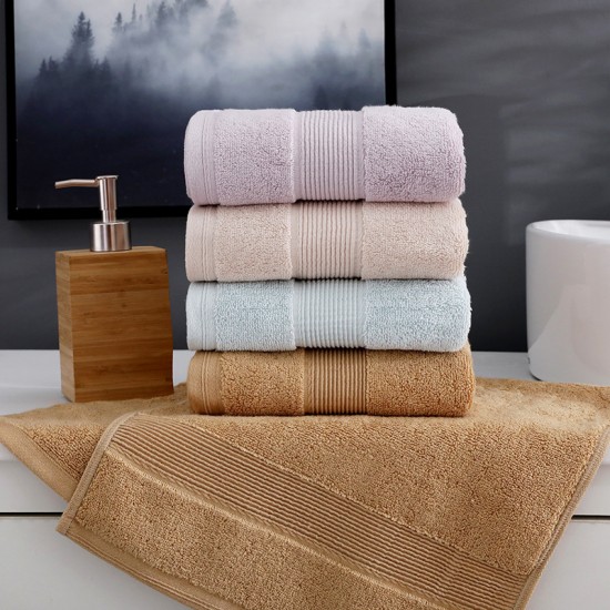 Two-pack of corrugated off-cut face wash towels, adult household absorbent, men's and women's cotton face towels, wholesale for daily use. Two-pack of corrugated off-cut face wash towels, adult household absorbent, men's and women's cotton face towels, wholesale for daily use.
