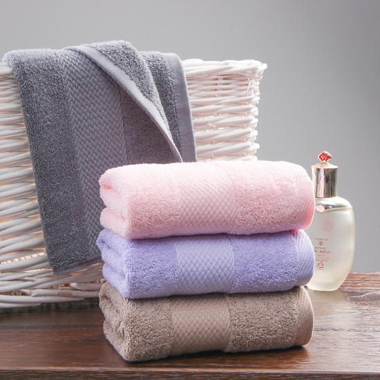 Factory direct sale of solid color, off-cut long-staple cotton towels, wholesale for daily use, adult face towels, gifts, and hotels.
