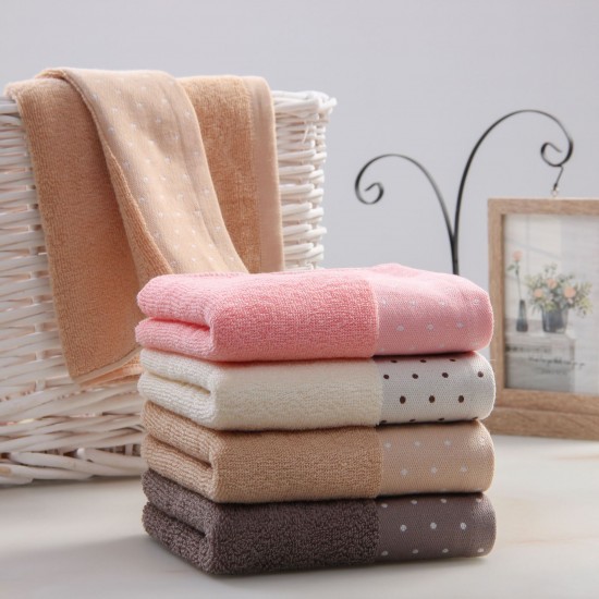 Factory direct sale of pure cotton face towels, couples' face wipes, customizable, soft and absorbent for adult face wash towels.