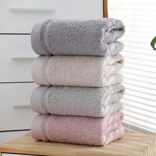 Cross-border manufacturer gift pure cotton bath towel, 500g absorbent, thickened combed cotton hotel towel with custom logos. Cross-border manufacturer gift pure cotton bath towel, 500g absorbent, thickened combed cotton hotel towel with custom logos.