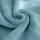 Factory-made direct striped, solid-colored, cotton adult face towels with logos for wholesale gifts.