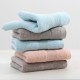Two-pack of pure cotton face towels for household gifts, adult, men's and women's soft and absorbent towels with embroidered logo. Two-pack of pure cotton face towels for household gifts, adult, men's and women's soft and absorbent towels with embroidered logo.