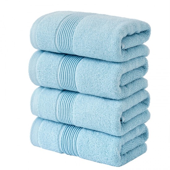 Two-pack of household 100% cotton adult face towels, soft and absorbent [same as Points Mall]