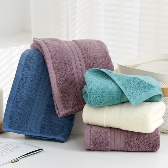 Thickened adult, pure cotton towel, extra absorbent, business, pure cotton towel, household, promotional logo