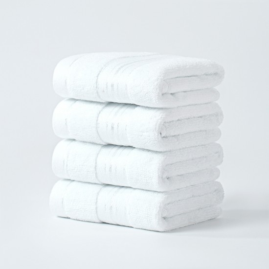 Plain pure cotton household baby face, hand, and mouth towels, high-quality cotton absorbent table and car wipes.