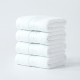 Plain pure cotton household baby face, hand, and mouth towels, high-quality cotton absorbent table and car wipes.