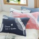 Thickened, pure cotton gauze jacquard, cartoon, universal, all-season pillowcases for couples, skin-friendly.
