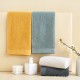 Adult, couple's, thickened, long-staple, solid, household, pure cotton face towel, logo-embroidered