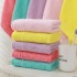 Factory direct sale, solid color cotton towels with embroidered logo.
