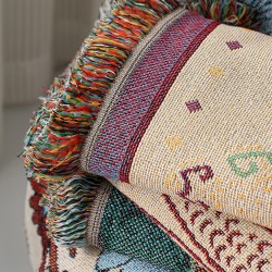 Outdoor camping picnic blankets Bohemian B&B-style sofa towels, sofa blankets, casual decorative covers, sofa covers.