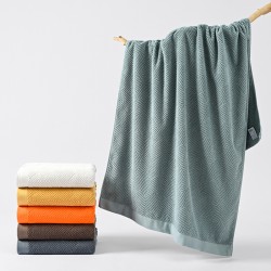 Pure cotton face towels, adult, thickened combed cotton, export-oriented, bandeau, bath towel, hand and foot towel, wholesale.