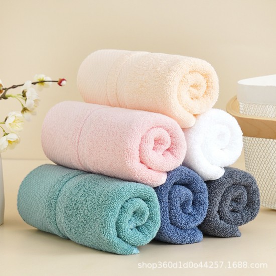 Thickened, combed, long-staple cotton towels for adults, face washes, and household gifts, solid, off-cut absorbent face towels for wholesale. Thickened, combed, long-staple cotton towels for adults, face washes, and household gifts, solid, off-cut absorbent face towels for wholesale.