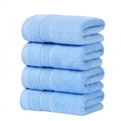 Single household 100% cotton adult soft and absorbent face towel [same as Points Mall]