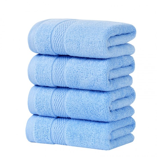 Single household 100% cotton adult soft and absorbent face towel [same as Points Mall]