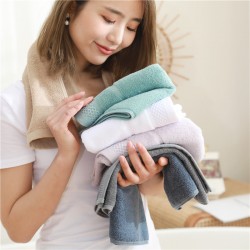 Plain cotton towels, thickened for couples, home and daily use, wholesale, with embroidered logos for hotels. Plain cotton towels, thickened for couples, home and daily use, wholesale, with embroidered logos for hotels.