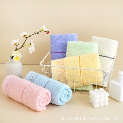 Towel, 100% cotton, thickened adult face towel, pure cotton, household labor protection gift, soft and absorbent, wholesale