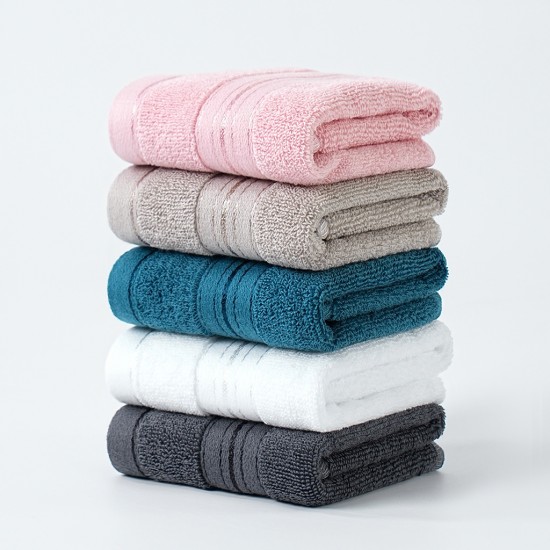Plain pure cotton household baby face, hand, and mouth towels, high-quality cotton absorbent table and car wipes.