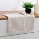 Thick, absorbent, and soft, small square cotton hand towels for hotel hand towels, wholesale with embroidered logos.