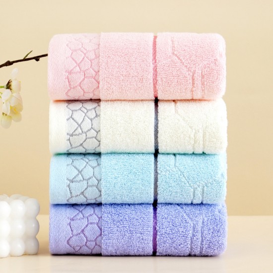 Towel, 100% cotton, thickened adult face towel, pure cotton, household labor protection gift, soft and absorbent, wholesale