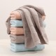 Two-pack of pure cotton face towels for household gifts, adult, men's and women's soft and absorbent towels with embroidered logo. Two-pack of pure cotton face towels for household gifts, adult, men's and women's soft and absorbent towels with embroidered logo.