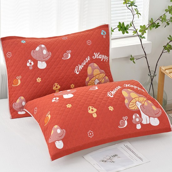Multi-layered gauze pillowcases for adults, students, children, couples, and all-season pillowcases, available from manufacturers.