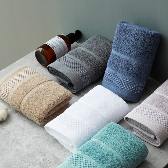 Factory wholesale, thickened, absorbent, street stall towels, gift, face wash towels, adult, embroidered, antibacterial.
