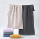 New cross-border 2025 cotton 110g water-rippled face towels, long-staple cotton, absorbent, adult household face towels.
