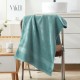 Combed long-staple cotton small bath towels, 50*100cm children's thickened, soft and absorbent, with custom embroidered logo.