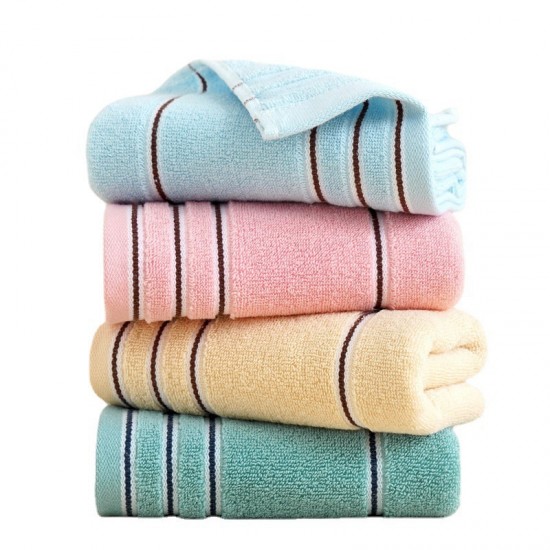 Pure cotton face towels, plain, with hotel logo, soft and absorbent, thickened, household, wholesale