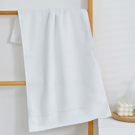 Pure cotton face towels, 120g, long-staple cotton, soft and absorbent, with hotel logo, wholesale