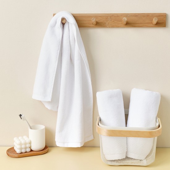 Plus-sourced pure cotton sports towel, extra-large, thickened, 35*110, absorbent, soft, and embroiderable, wholesale.