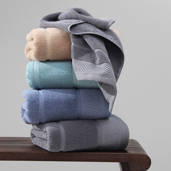 2021 new model, factory wholesale, pure cotton bath towels for women, large, soft, absorbent, custom-designed.