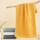 Adult, couple's, thickened, long-staple, solid, household, pure cotton face towel, logo-embroidered