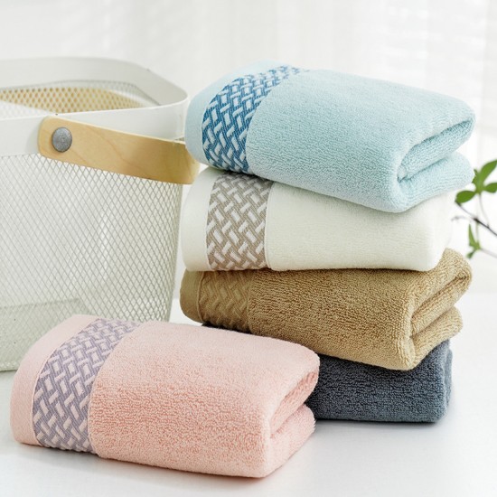 Thickened adult, pure cotton towel, extra absorbent, business, pure cotton towel, household, promotional logo