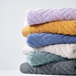 New cross-border 2025 cotton 110g water-rippled face towels, long-staple cotton, absorbent, adult household face towels. New cross-border 2025 cotton 110g water-rippled face towels, long-staple cotton, absorbent, adult household face towels.