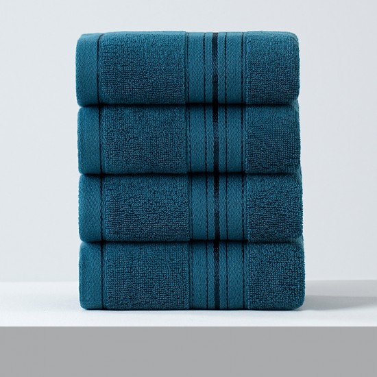 Plain, thickened, solid cotton towels, individually packaged, absorbent, and adult face towels, wholesale.