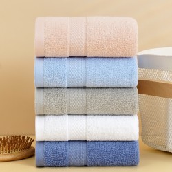 Three Boys Household Cotton Face Wash Towel, Soft and Absorbent, Pure Cotton Face Wash Towel [Same Style as Points Mall]