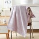 Combed long-staple cotton small bath towels, 50*100cm children's thickened, soft and absorbent, with custom embroidered logo.