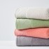 Class A pure cotton towel, thickened, absorbent, and lint-resistant, pure cotton face washcloth for wholesale use at hotels.