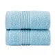 Two-pack of 100% cotton adult household towels, soft and absorbent face washcloths [Same as in the Points Mall]